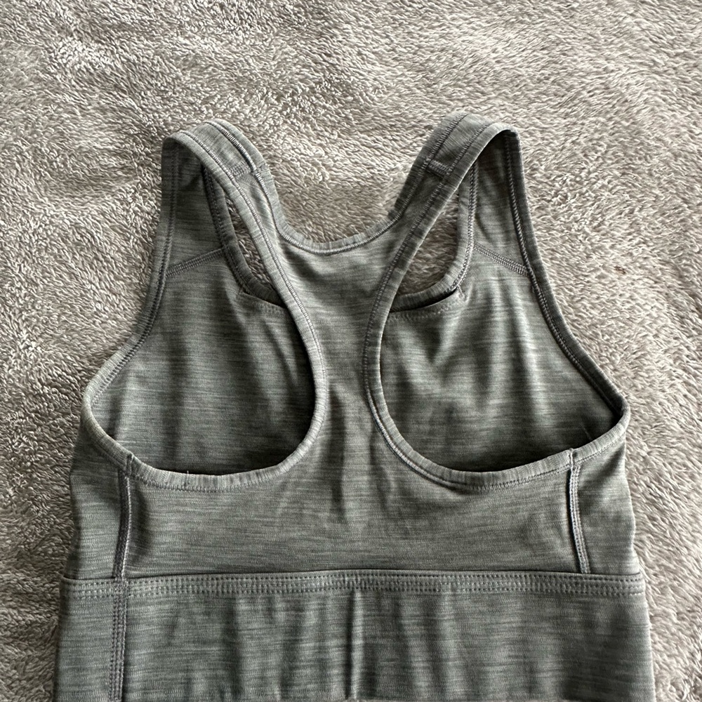 Women's Gray Sports Bra